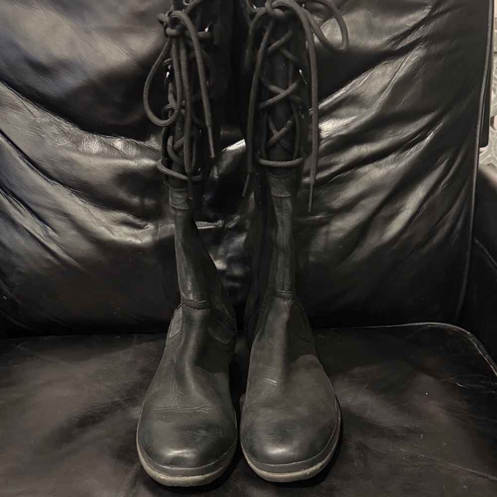 UGG knee high leather boots